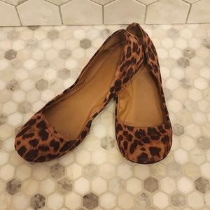 Leopard Print Ballet Flats